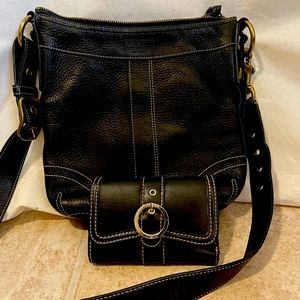 Coach vintage handbag black